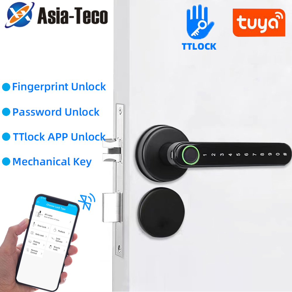 TTLock Smart Bluetooth Fingerp - огляд і ціна Smart Home Door Lock