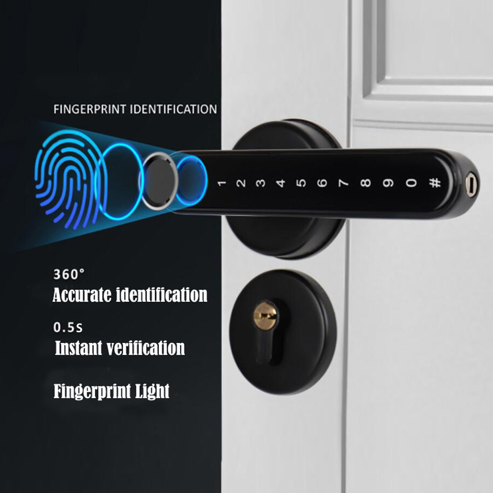 TTLock Smart Bluetooth Fingerp - огляд і ціна Smart Home Door Lock