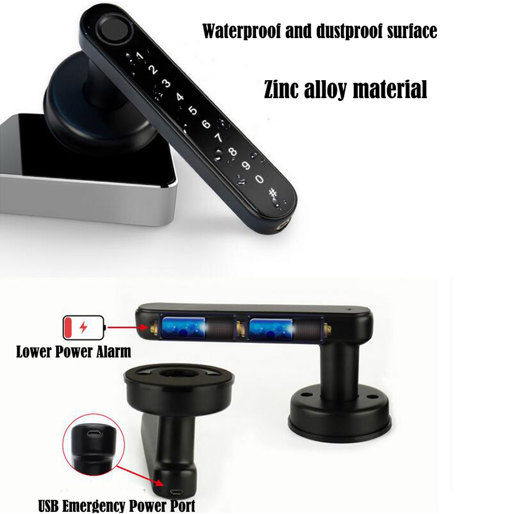 TTLock Smart Bluetooth Fingerp - огляд і ціна Smart Home Door Lock