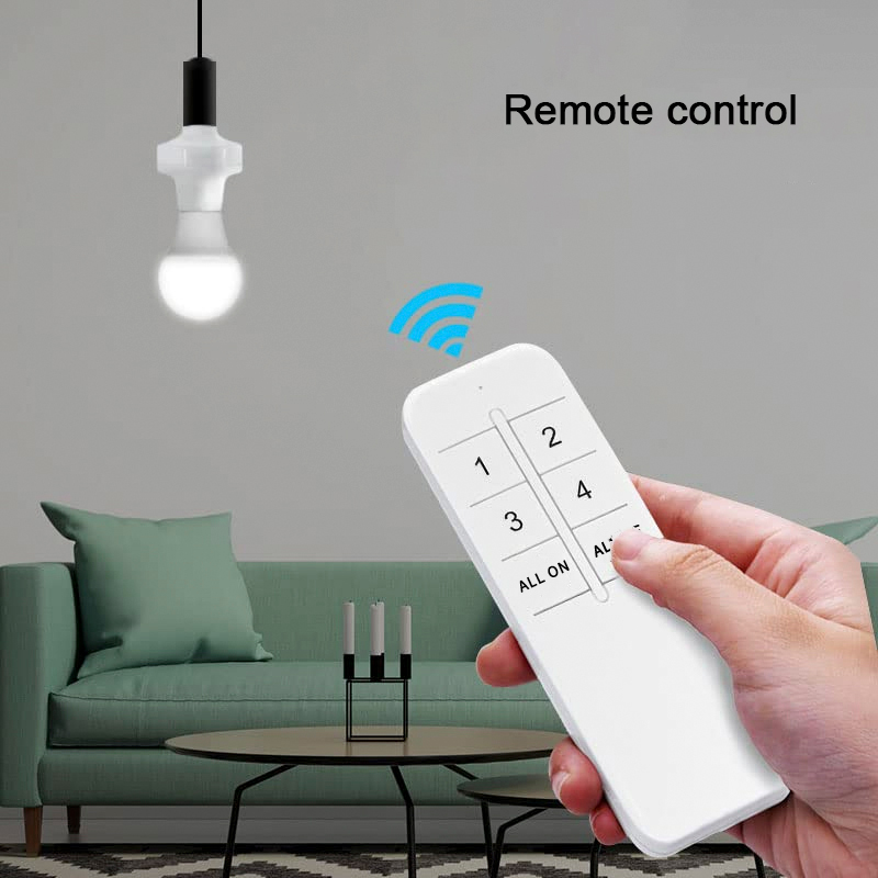 EWelink E27 Lamp Holder Remote - огляд і ціна Alexa Compatible Bulb