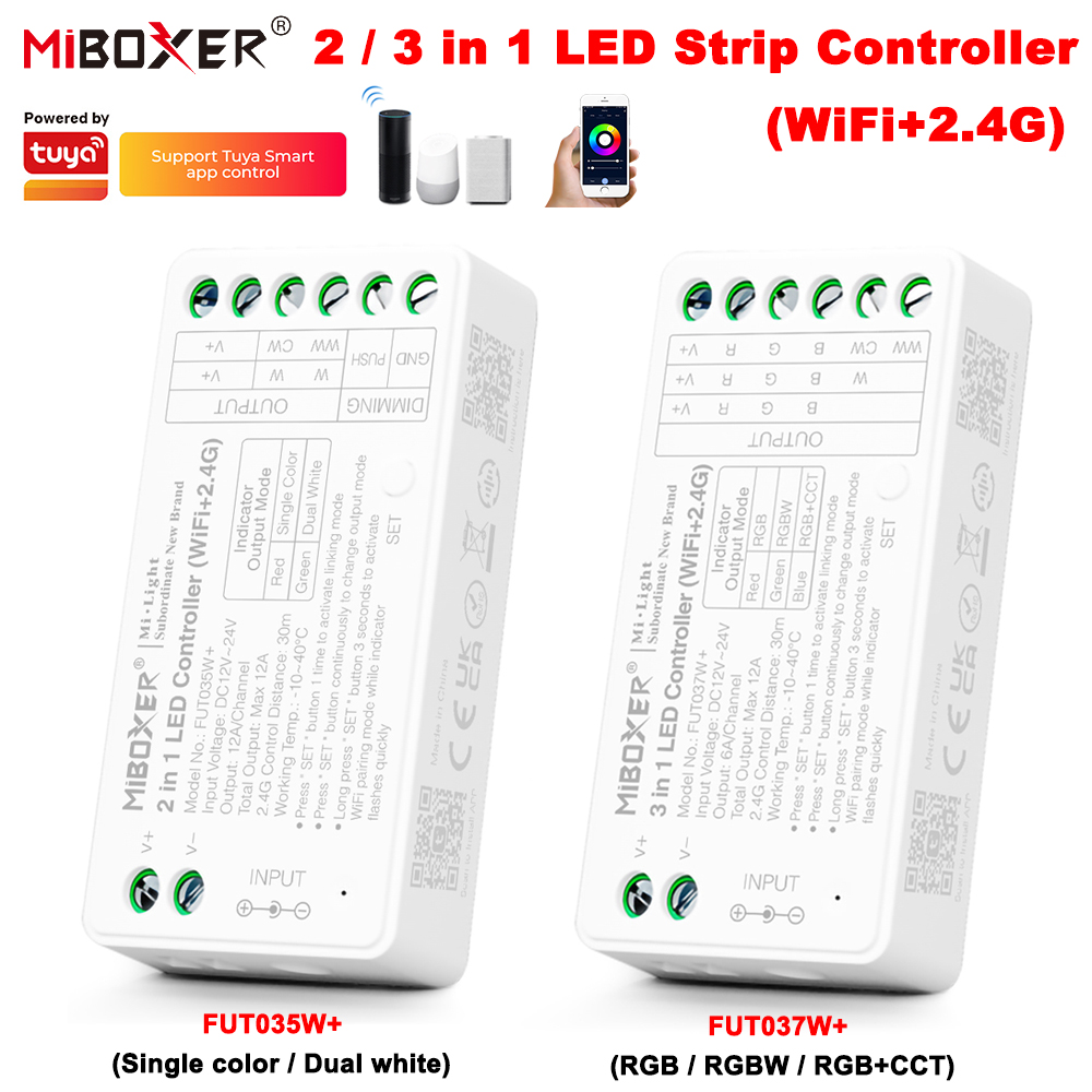 Miboxer FUT035W+ 2In1 FUT037W+ - огляд і ціна Wifi Led Dimmer