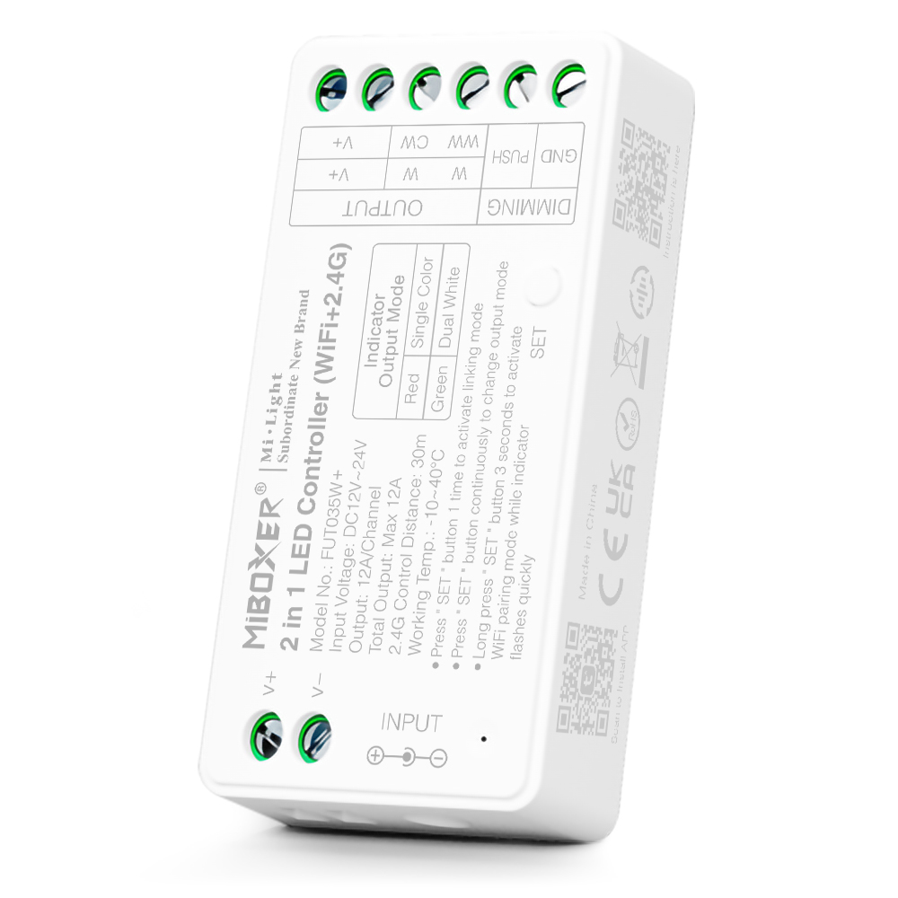Miboxer FUT035W+ 2In1 FUT037W+ - огляд і ціна Wifi Led Dimmer