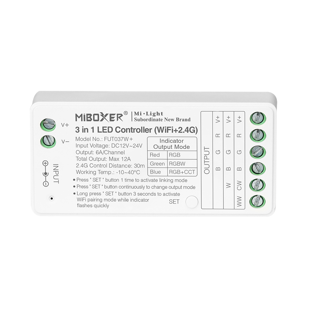 Miboxer FUT035W+ 2In1 FUT037W+ - огляд і ціна Wifi Led Dimmer