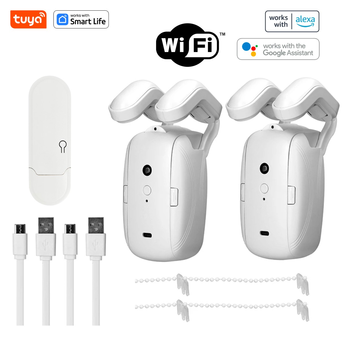 1/2PCS Tuya Smart WiFi Curtain - огляд і ціна Smart Curtain Robot