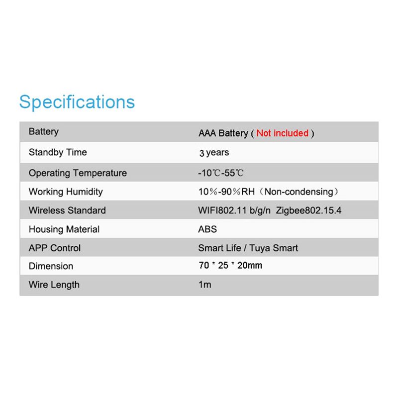 Y22A-Tuya Zigbee Water Level S - огляд і ціна Smart Home Water Level Sensor