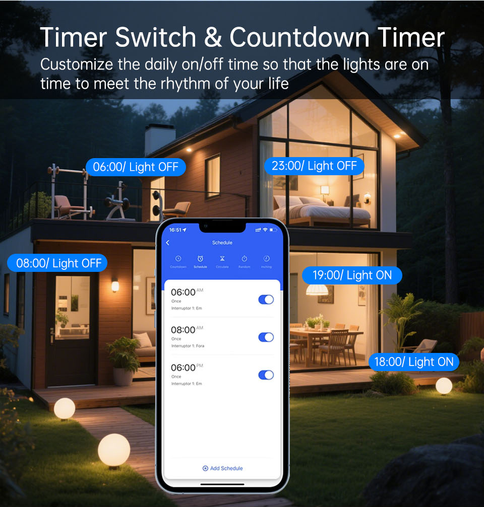 1 2 3 4 Gang WiFi RF 433mhz To - огляд і ціна Smart Light Switch