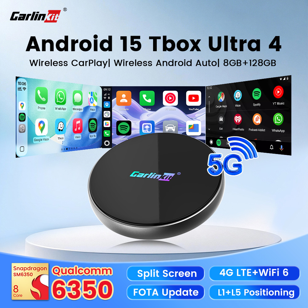 CarlinKit CarPlay Ai Box Ultra - огляд і ціна Smart Home Tv