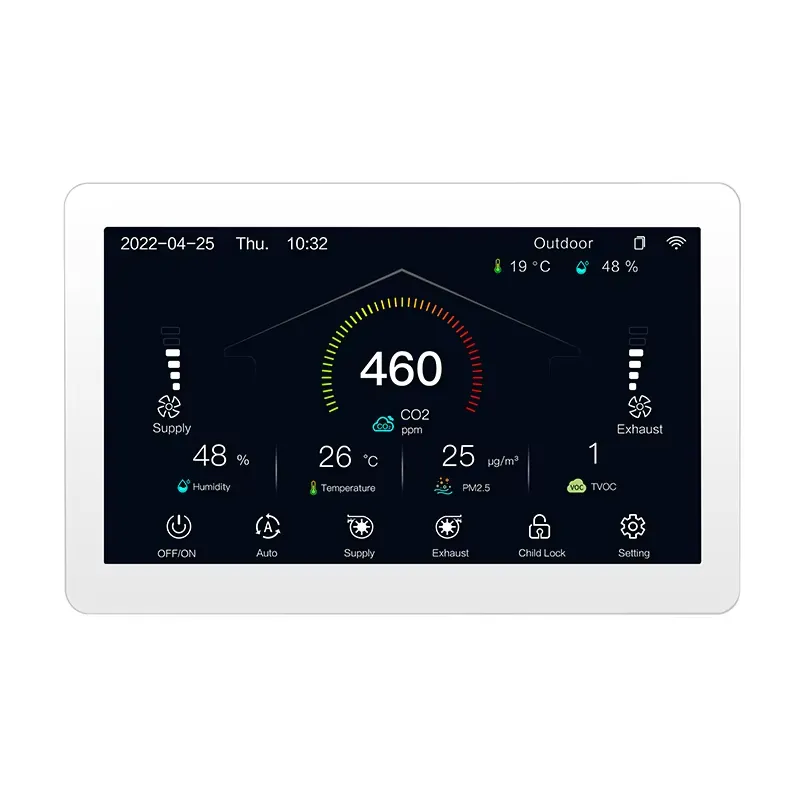 HRV ERV MVHR HVAC System Contr - огляд і ціна Smart Home Wifi