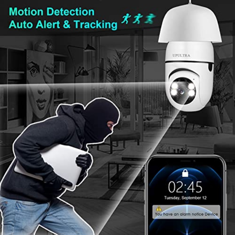 Light Bulb 1080P Security Wire - огляд і ціна Smart Home Wifi