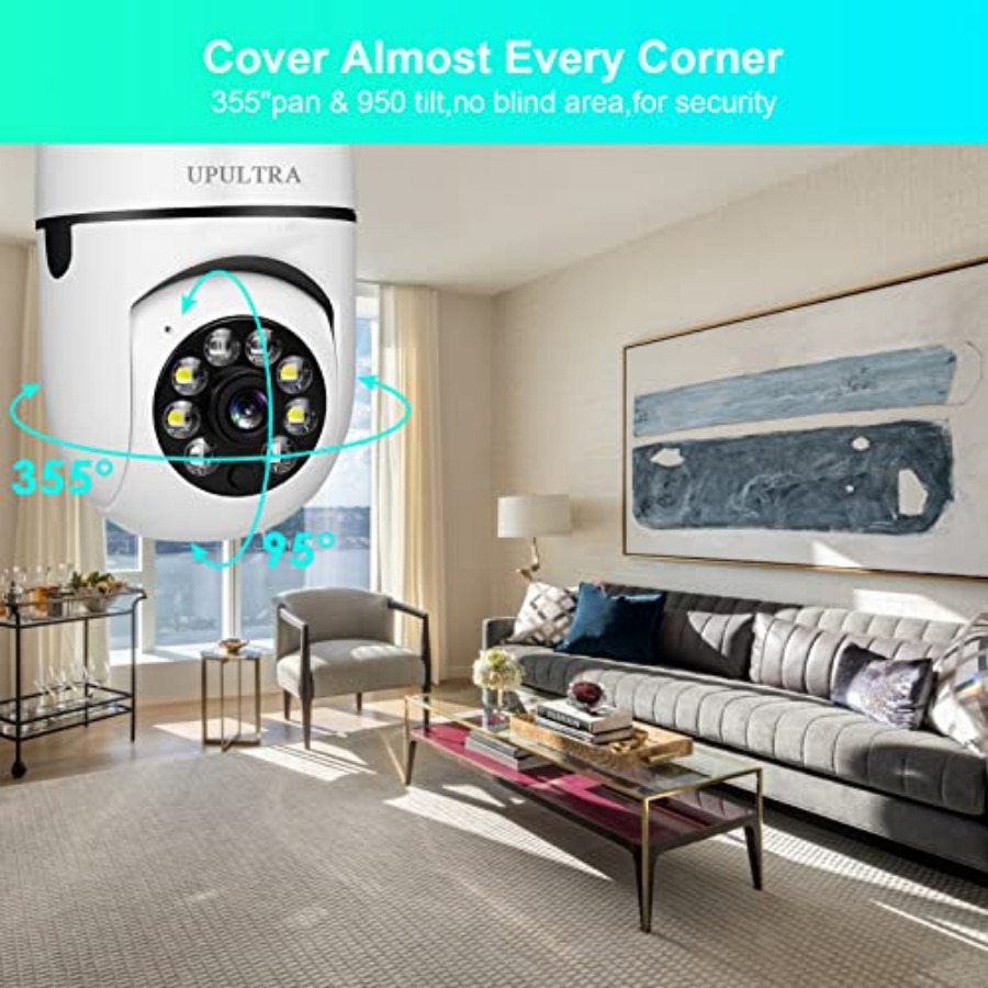 Light Bulb 1080P Security Wire - огляд і ціна Smart Home Wifi