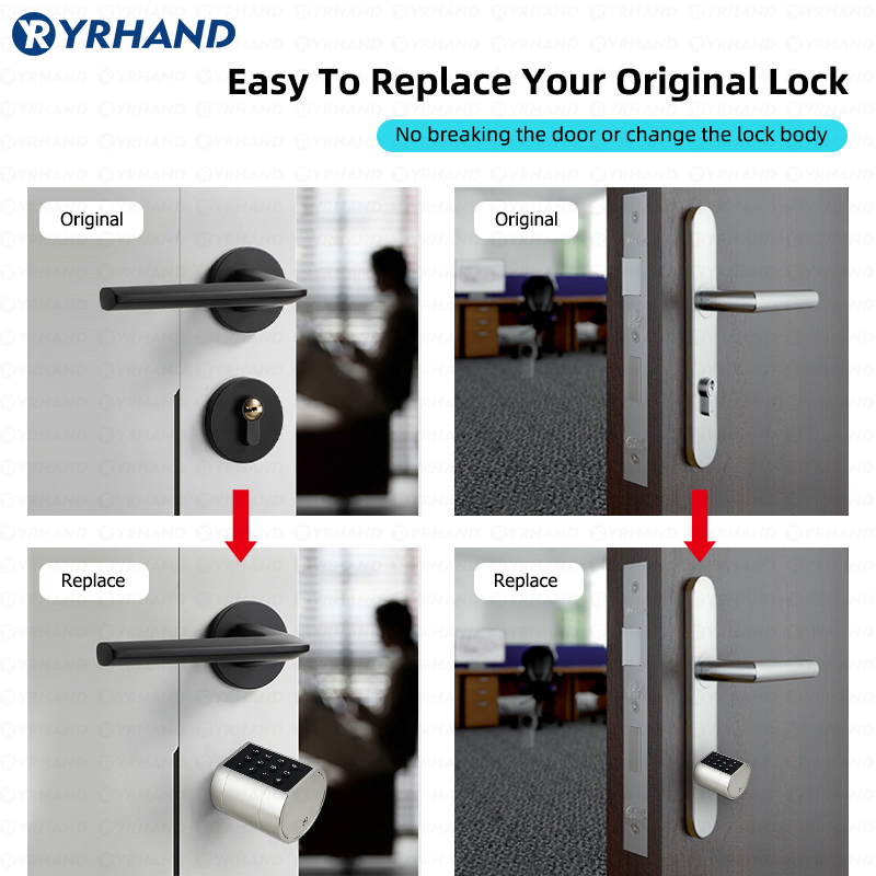 Smart Euro Cylindrical Door Lo - огляд і ціна Smart Home Door Lock