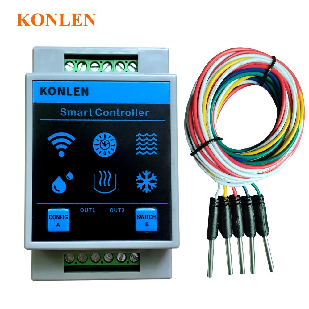 KONLEN Tuya Water Level Sensor - огляд і ціна Smart Home Water Level Sensor