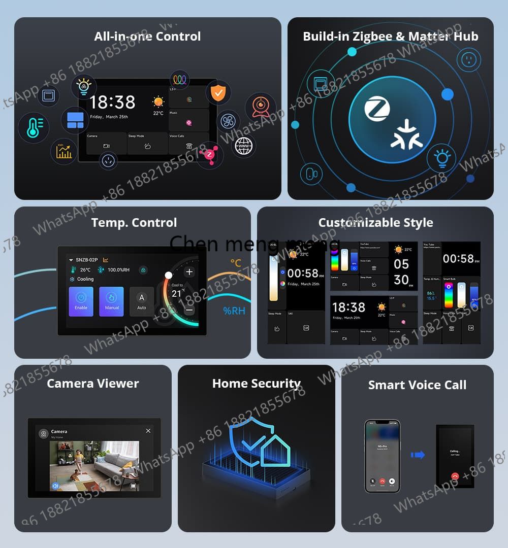 NSPanel Pro 120/86 Smart Home  - огляд і ціна Smart Home Touchscreen Control Panel
