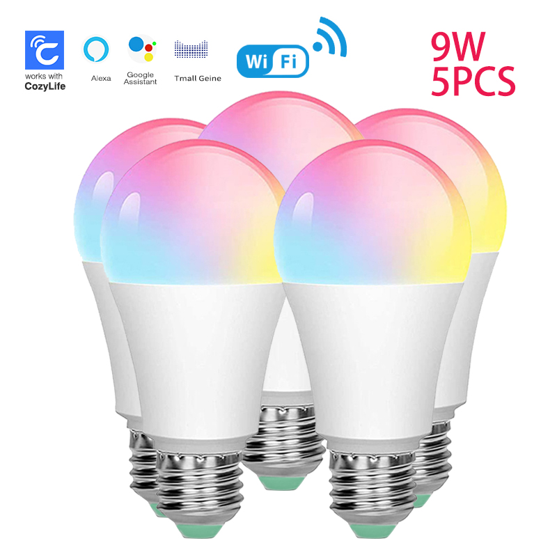 SIXWGH E27 Bulb WiFi 9W Smart  - огляд і ціна Alexa Compatible Bulb