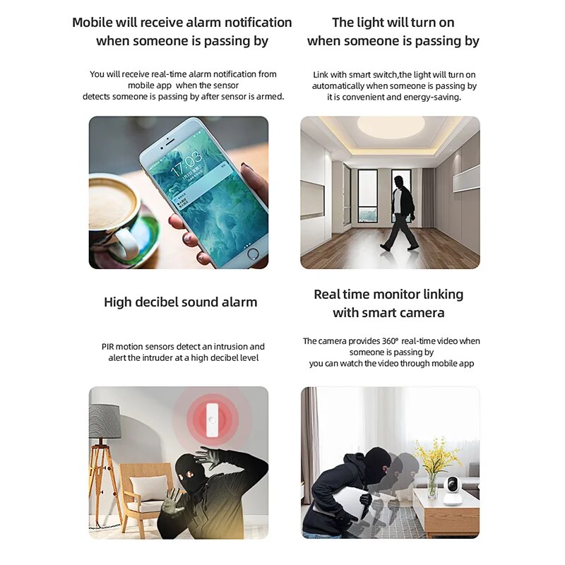 Tuya WiFi Zigbee PIR Motion Se - огляд і ціна Smart Home Web