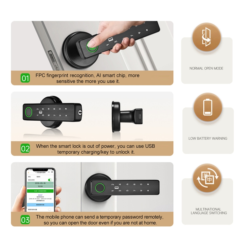WiFi Remote Control Tuya Smart - огляд і ціна Smart Home Door Lock