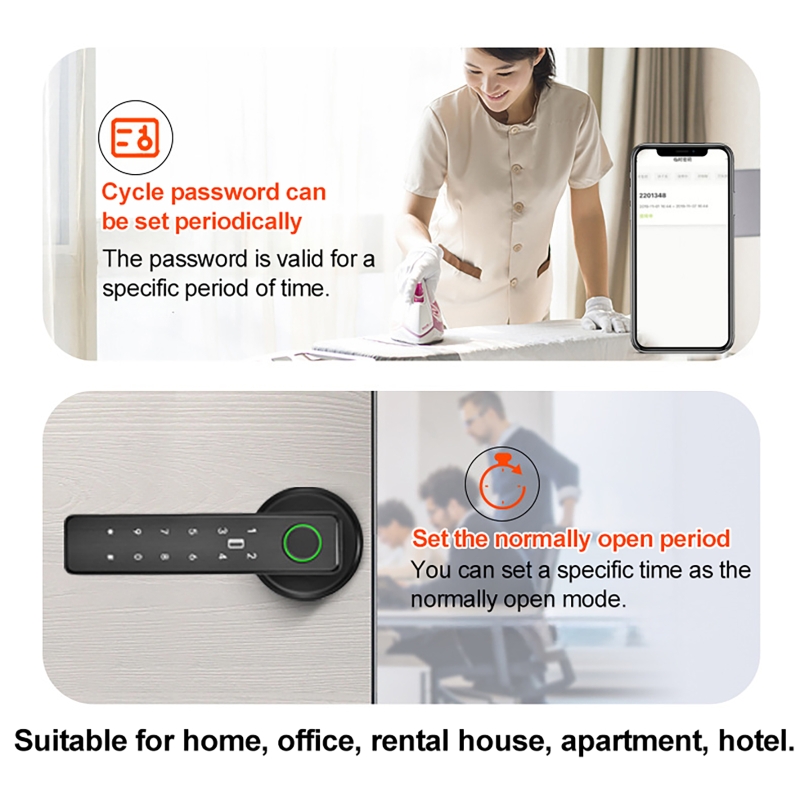 WiFi Remote Control Tuya Smart - огляд і ціна Smart Home Door Lock