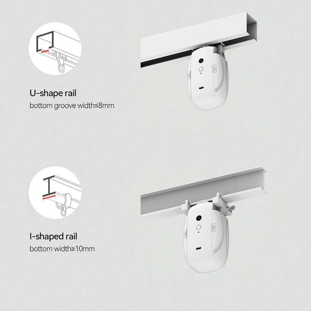 Automatic Curtain Opener Zigbe - огляд і ціна Smart Curtain Robot