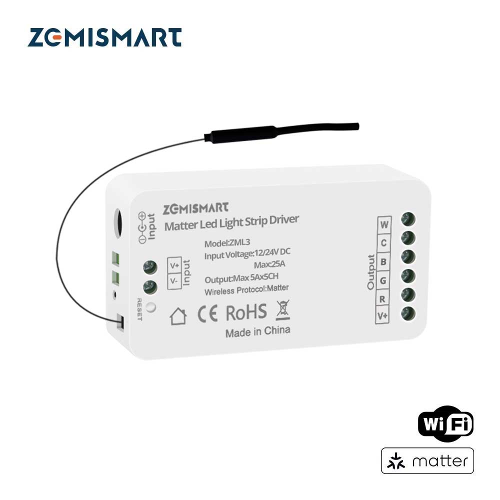 Zemismart Matter Led Light Str - огляд і ціна Alexa Compatible Bulb