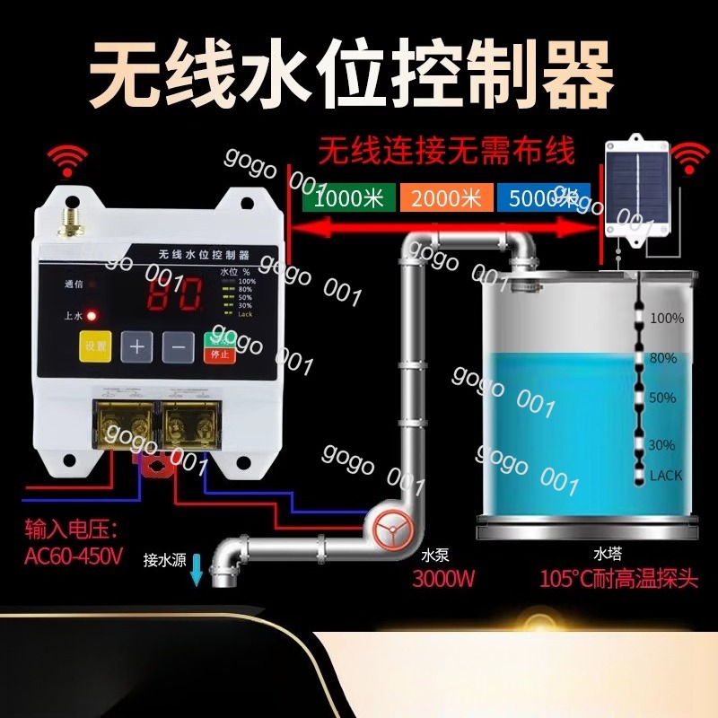 Smart Pump Remote Switch, Wire - огляд і ціна Smart Home Water Level Sensor