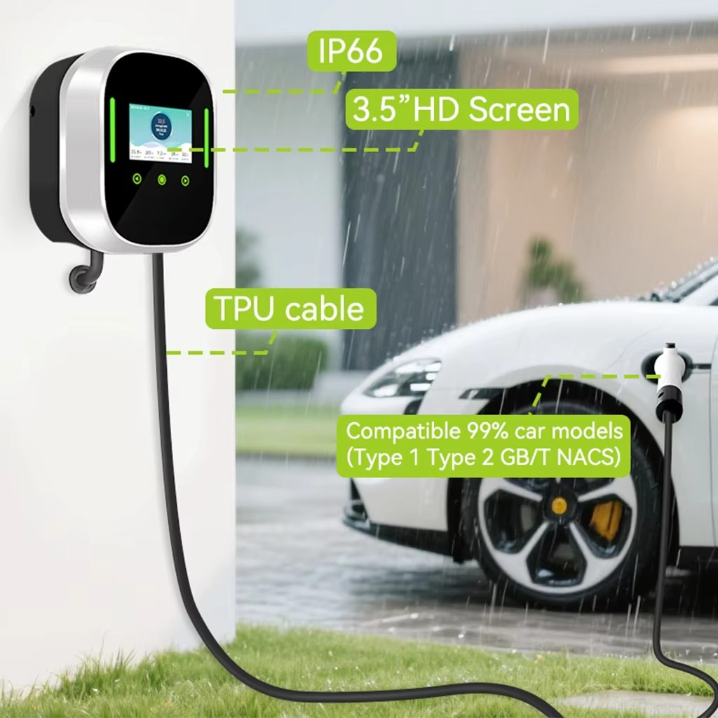 Smart EV Charger Wallbox 22kW  - огляд і ціна Smart Home Wifi