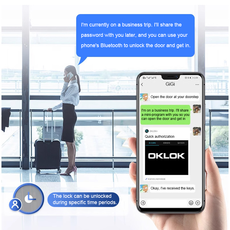 Intelligent Padlock Hang Desig - огляд і ціна Smart Home Door Lock