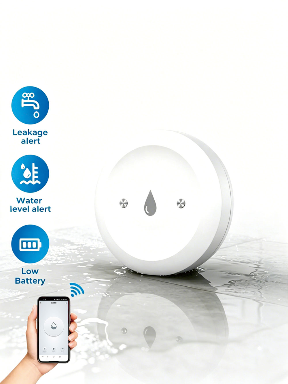 ZigBee Smart Water Leak Sensor - огляд і ціна Smart Home Water Level Sensor