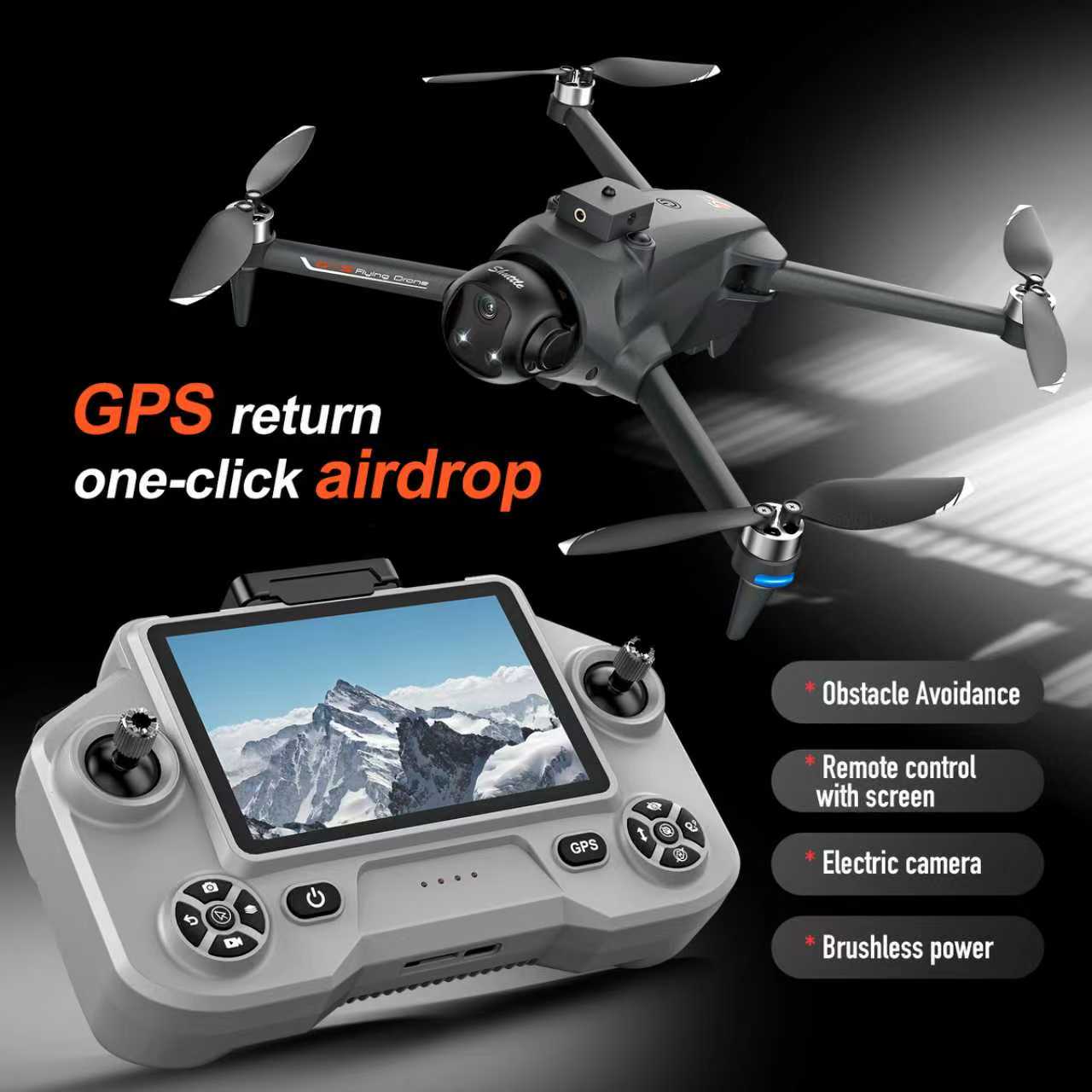 YL059 FPV GPS Quadcopter Drone - огляд і ціна Wifi Led Dimmer