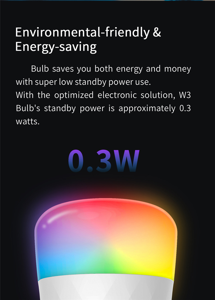Yeelight Smart LED Bulb W3 E26 - огляд і ціна Smart Home Yeelight