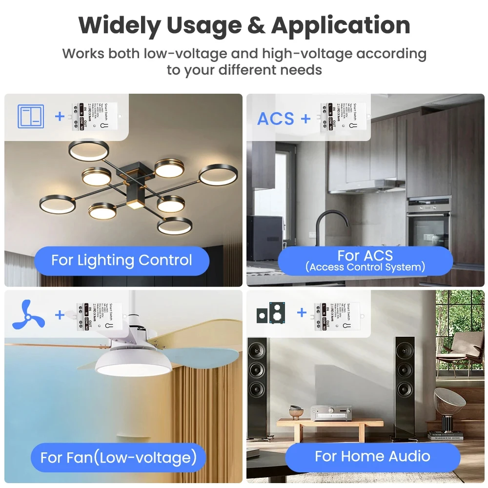 Tuya ZigBee Smart Switch Modul - огляд і ціна Smart Light Switch