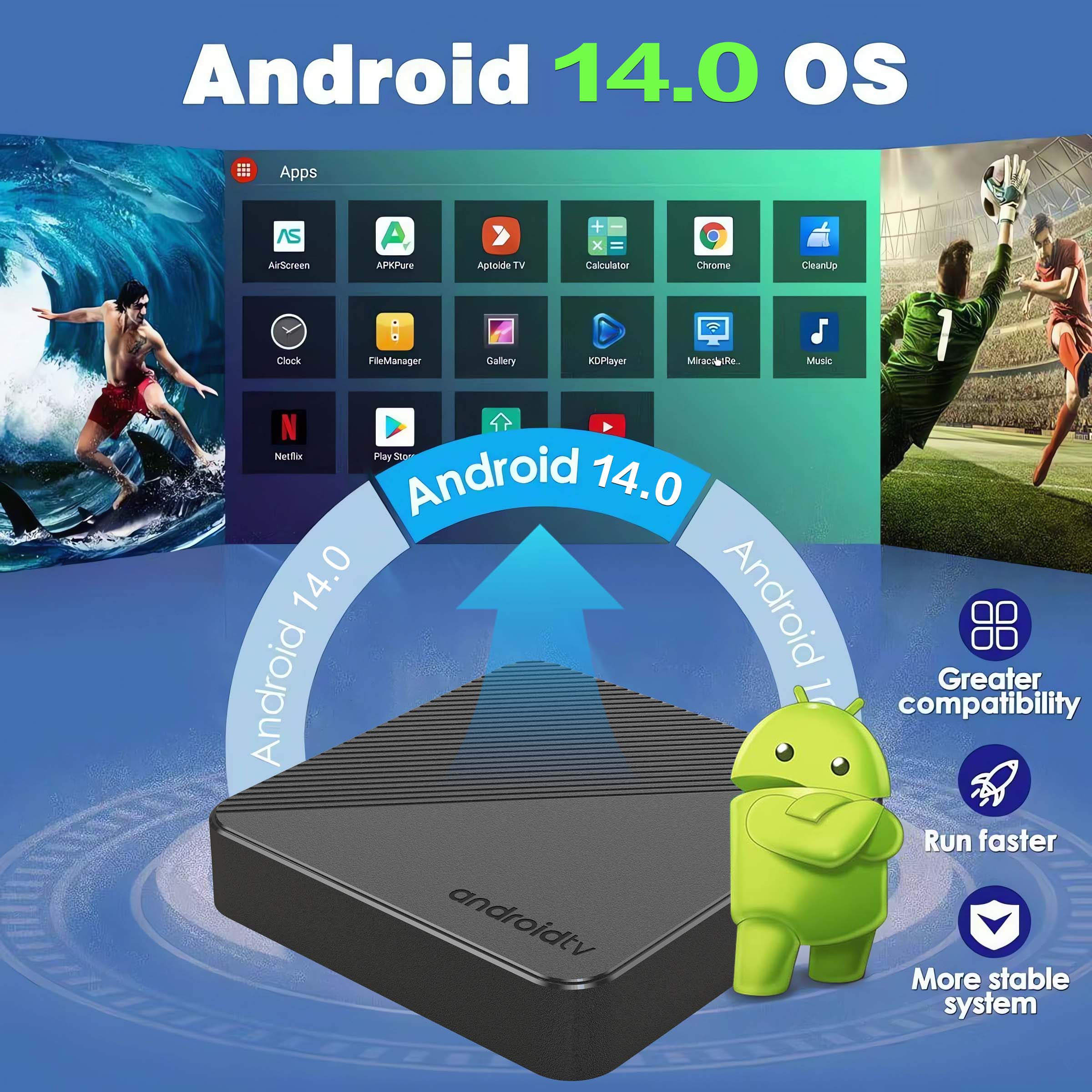 Android14 TV Box Smart Home th - огляд і ціна Smart Home Midea