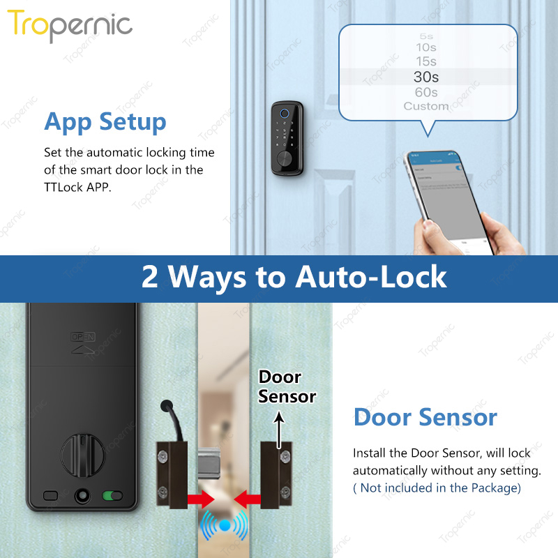 Tuya Zigbee Door Deadbolt Lock - огляд і ціна Smart Home Door Lock