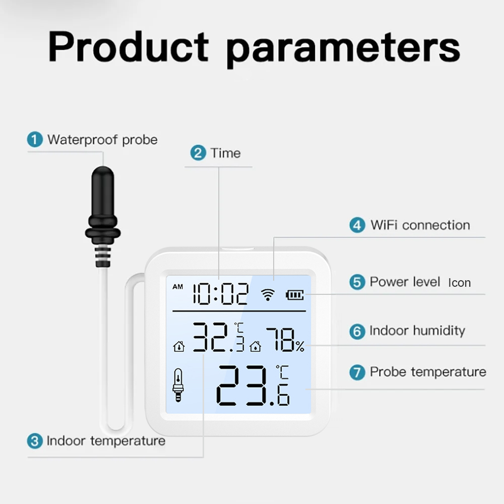 WiFi Humidity Temperature Sens - огляд і ціна Smart Home Web