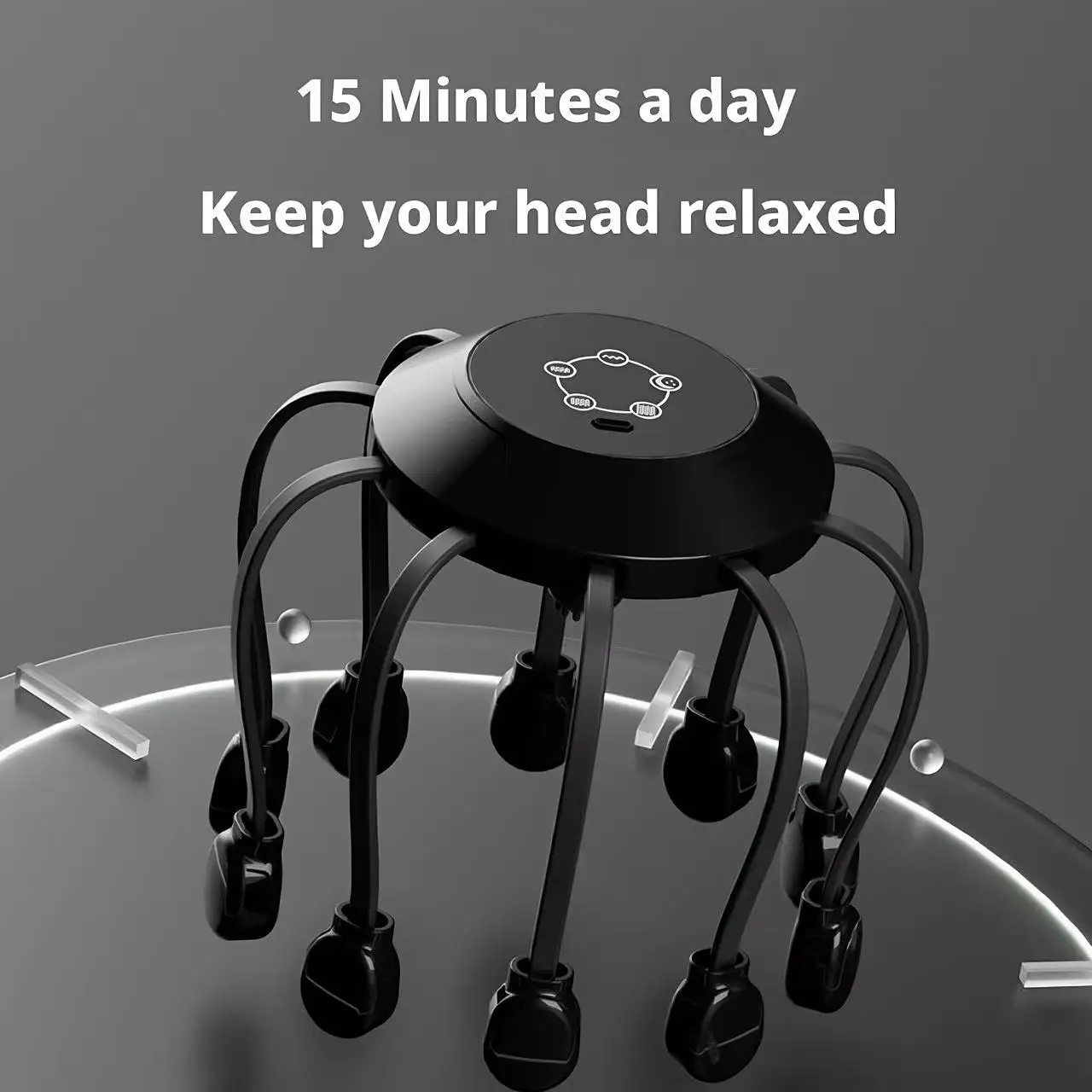 Electric Octopus Head Massager - огляд і ціна Smart Home Wellness