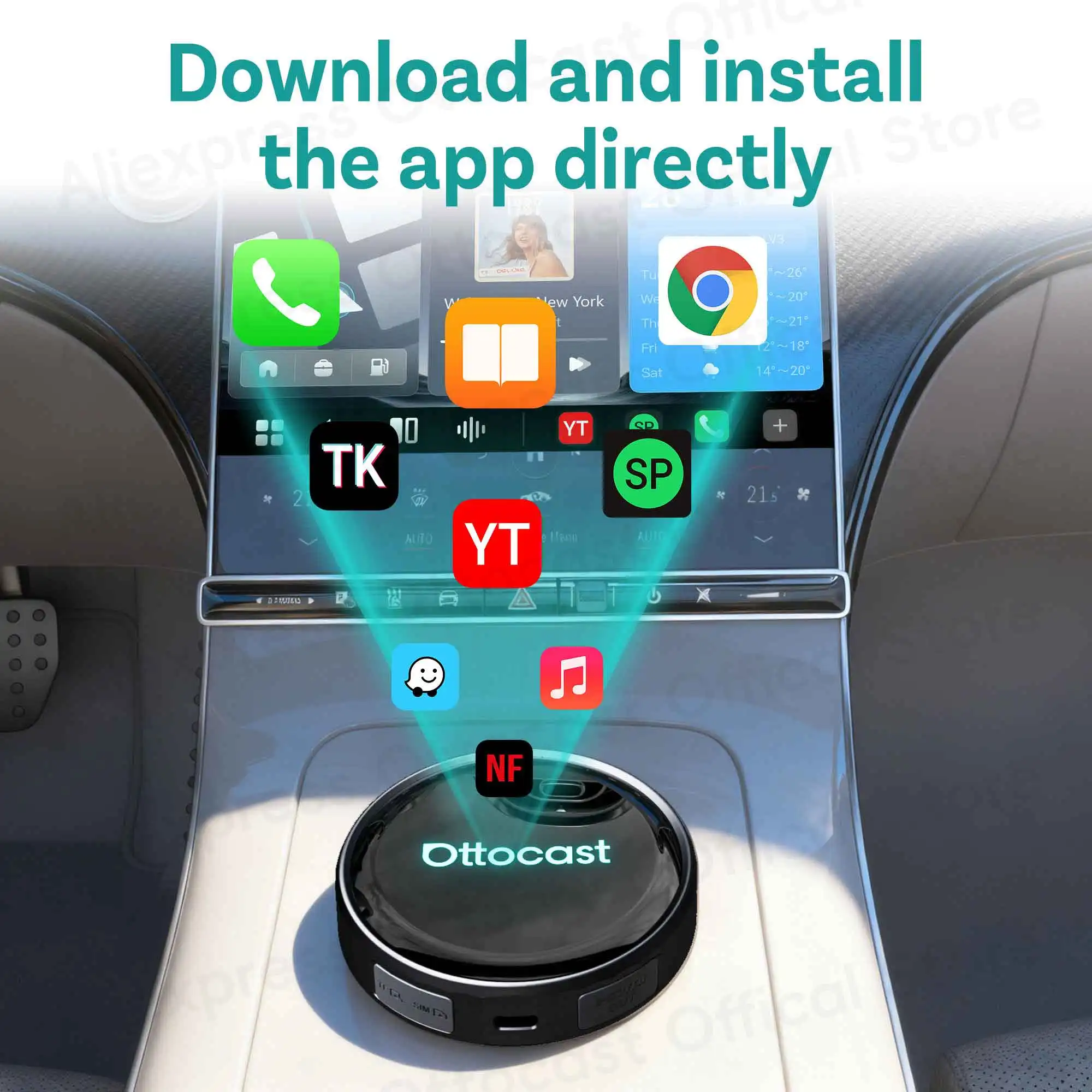OTTOCAST P3 PRO AI Box Android - огляд і ціна Smart Home Tv